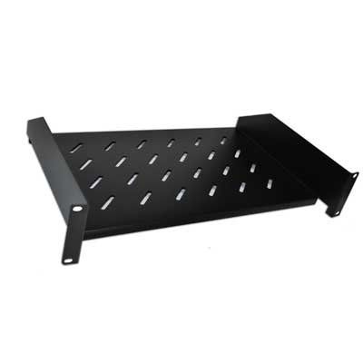 Bandeja ventilada 16" profundidad 2 RMS 1.5 mm, marca Linkbasic